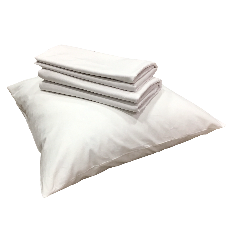 Простирадло ДОМАШНІЙ ТЕКСТИЛЬ 215х220см, бязь вибілена, 120 гр/м2